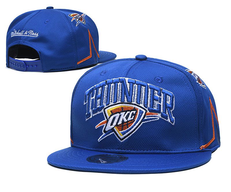 2020 NBA Oklahoma City Thunder Hat 20201191